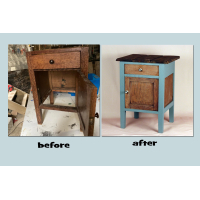 Vintage kastje Blue Pine van Kaija